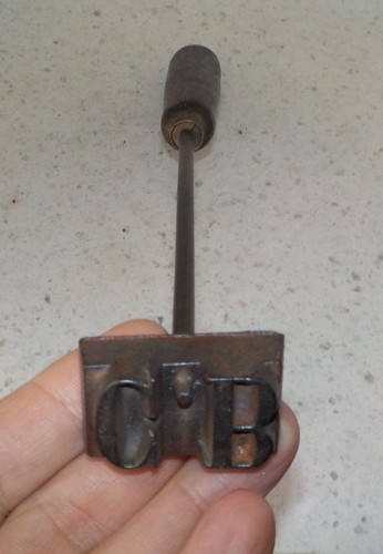 Fer pour marquage bois à - pour,