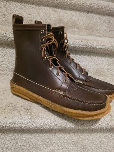 Yuketen glace brown hunt boots - glace,