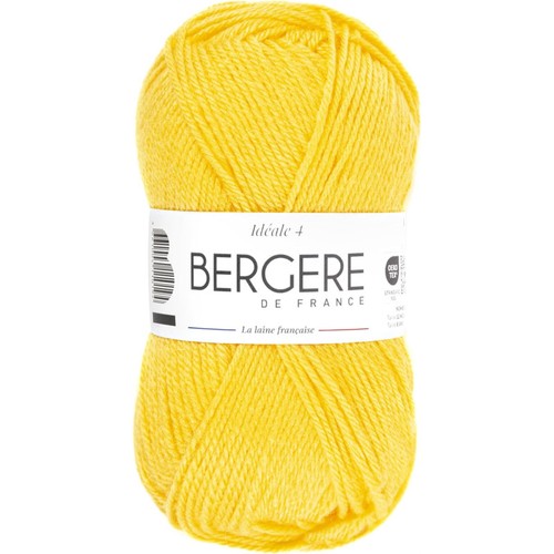 Pelote laine jaune 50 - jaune, 50%