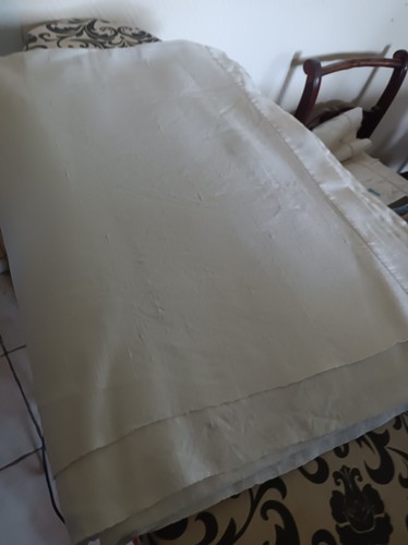 Drap ancien lin uni - en,
