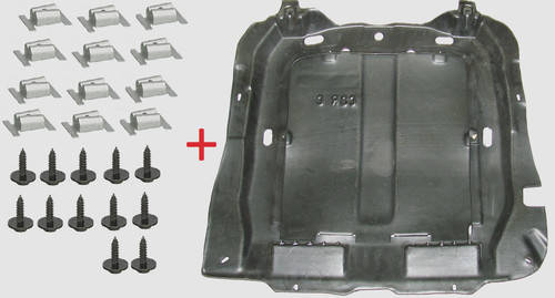 Blic clips plaque - +,