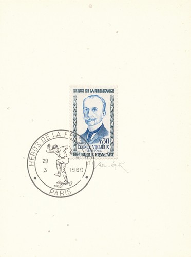 France 1960 1251 résistant - france,