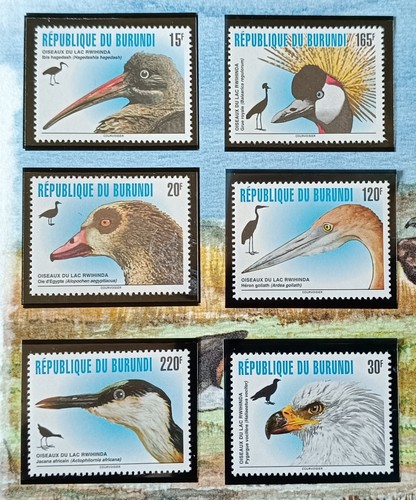 Timbre stamp burundi - stamp, 6