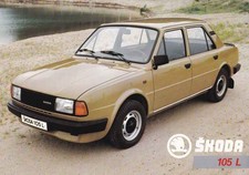 Catalogue Brochure SKODA 105 L