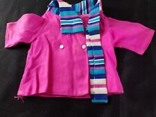 Ancienne petit manteau Clodrey,  année 70, rose.