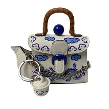 Breloque de sac en cuir