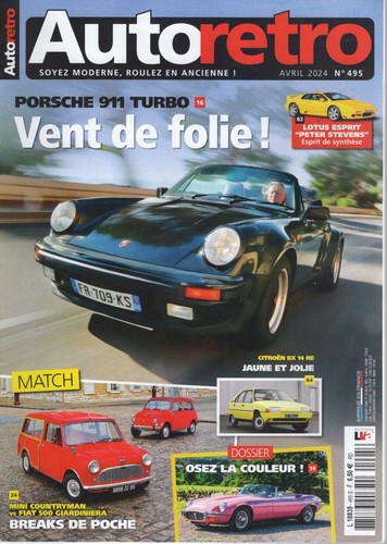 Auto retro 495 911 turbo - auto,