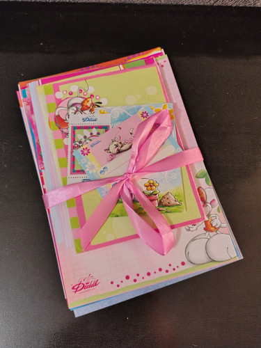 Lot feuilles notes - 35,