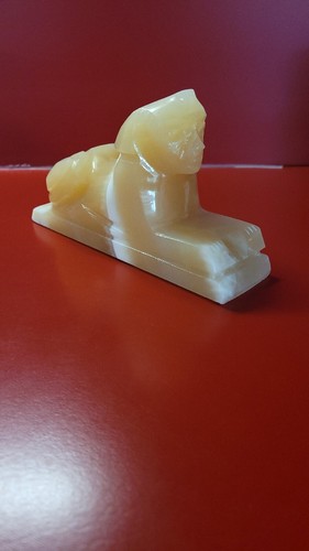 Sculpture sphynx albatre - sculpture,