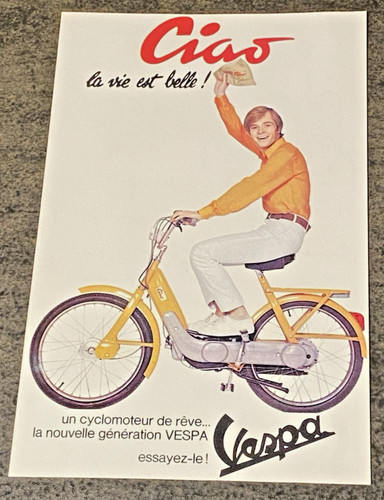 Brochure commerciale vespa - brochure,