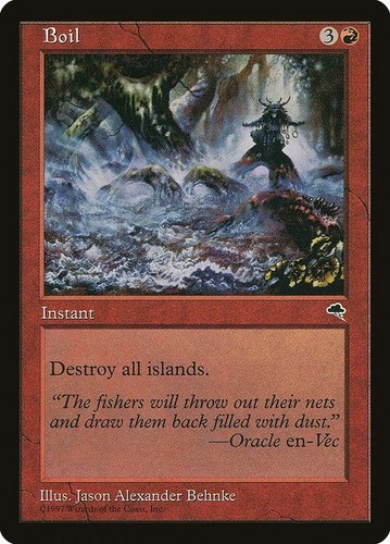 Mtg boil bouillonnement - boil, /