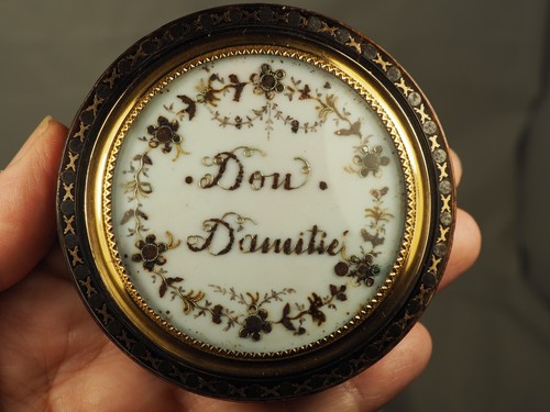 Boite tabatiere ancien xviii - boite,