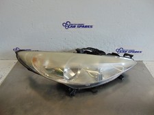 Peugeot 207cc Headlight 06-09 Drivers Right front light + bulb holder 9680131280