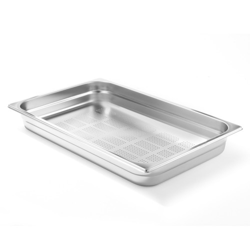 Bac perforé inox - perforé,, gn1/1