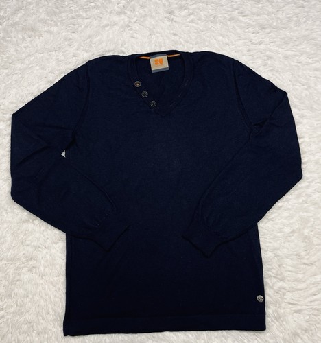 Boss orange pull - homme, bleu