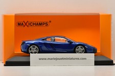 McLAREN 12C 2011 BLUE METALLIC MAXICHAMPS 1/43 NEUF EN BOITE