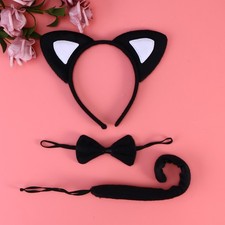  3 Pcs Oreilles De Chat Serre Tete Accessoires Deguisement Cosplay