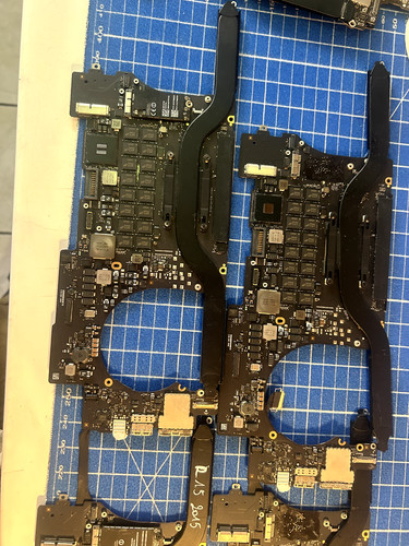Lot cartes mères apple - cartes,