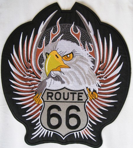Patch dossard route 66 - patch,