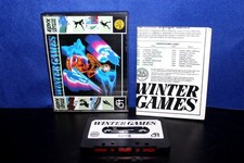Winter Games Commodore 64 | Jeu complet PAL FR testé très bon état
