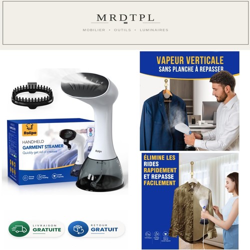 Défroisseur vapeur vêtements