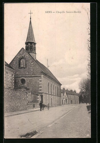 Cpa sens chapelle - cpa, sens,