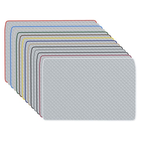 Gris cuir artificiel tapis - cuir,