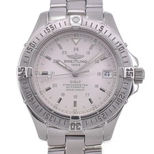 BREITLING Colt Ocean A17350 Date Silver Dial Automatic Men's Watch H#142444