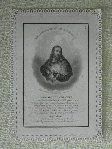 Image pieuse canivet dentelle - pieuse,