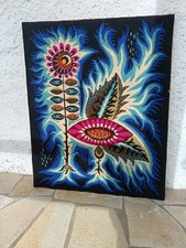 Tapisserie vintage dans le