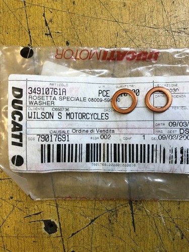 Joint purge fourche ducati - joint,