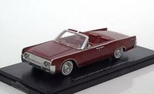 LINCOLN CONTINENTAL 53A CONVERTIBLE 1961 DARK RED NEO 47050 1/43 CABRIOLET RESIN