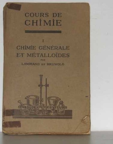 Cours chimie - i,