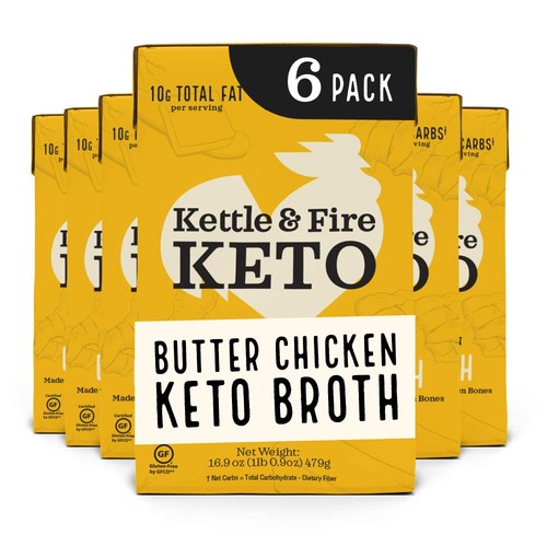 Butter chicken keto bone broth - butter,