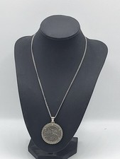 Xe -Collier argent pendentif