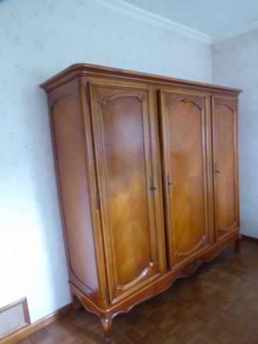 Armoire merisier portes - merisier, 3 portes