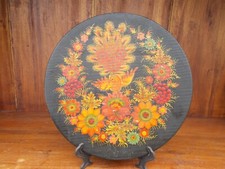 ASSIETTE MURALE EN BOIS 20