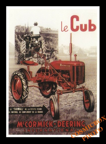 Carte postale affiche cub - carte,