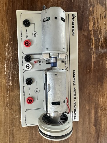 Ensemble moteur génératrice - moteur,