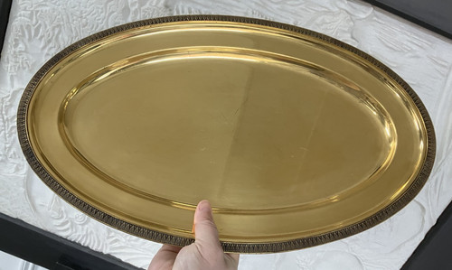 Ancien grand plat ovale - ancien,