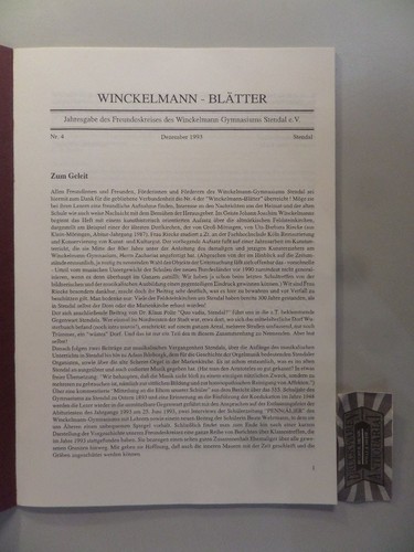 Winckelmann blätter - winckelmann,