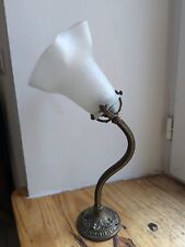 antique Art Nouveau tulip lamp