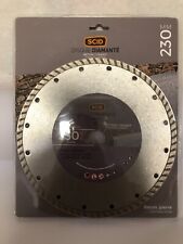 DISQUE DIAMANT BETON/GRANIT 230x22,2 mm REF 704156 SCID NEUF (ref 1.967)