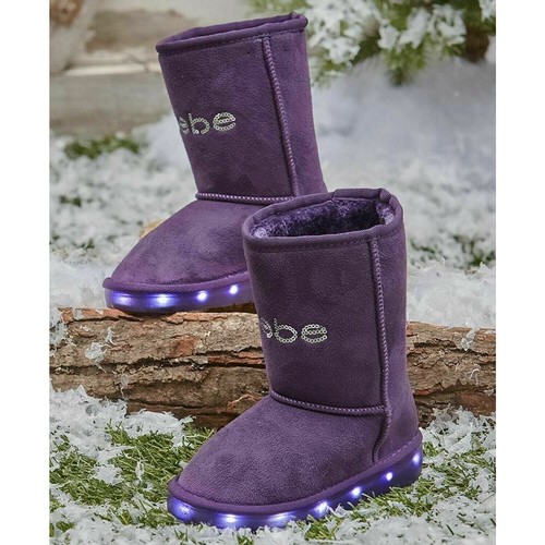 New bebe girls lightup purple - bebe,