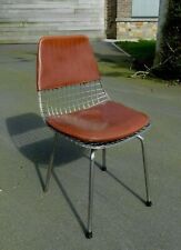 RARE ANTIQUE WIRE DESK CHAIR VINTAGE CEES BRAAKMAN PASTOE ? BAKELITE ORIGINAL