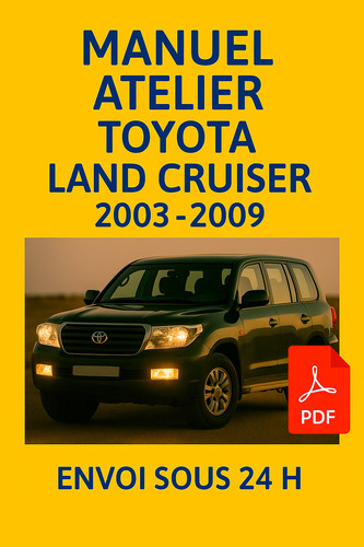 Manuel atelier toyota land - toyota,