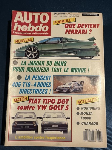 Auto hebdo autohebdo 631 - hebdo,