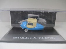 PAUL VALLEE CHANTECLER Microcar Voitures d'Antan 1956 par ALTAYA au 1/43