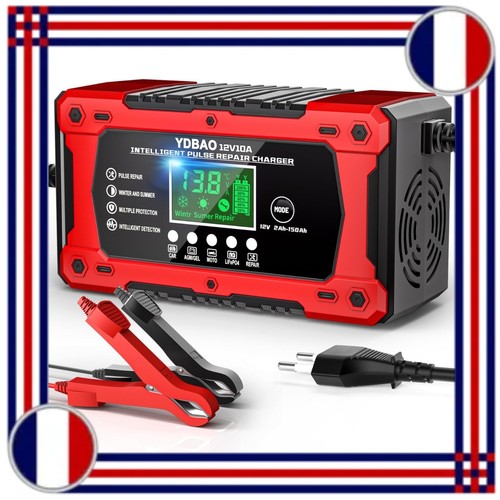 Chargeur batterie 12v 10a - 12v,