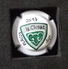 patrick breul hand painted palm champagne capsule